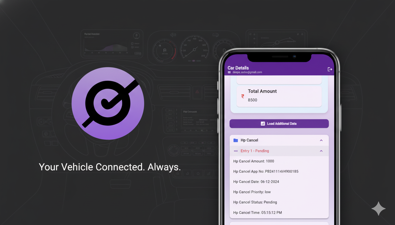 Vehicle Status Dashboard App